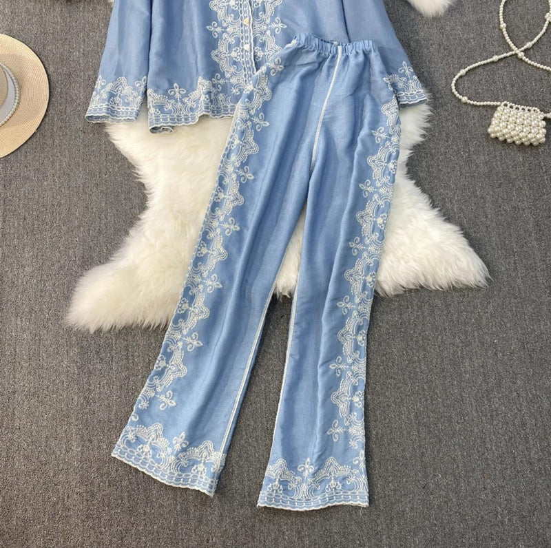 Berry Statement Summer Coord Set