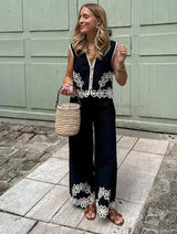 Aloisia Embroidered Summer Coord