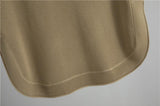 Addison Ribbed Coord Set In Brown