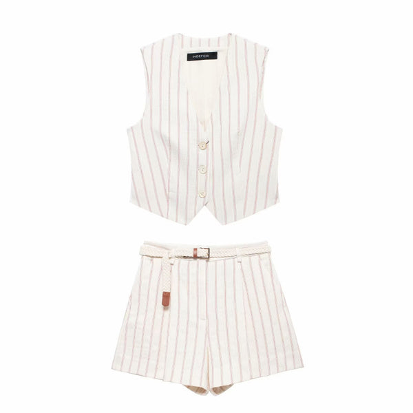 Tarly Striped Summer Coord Set