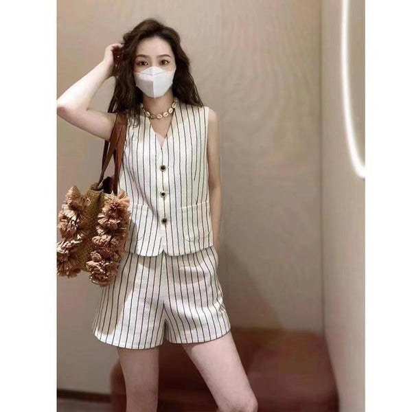 Tarly Striped Summer Coord Set