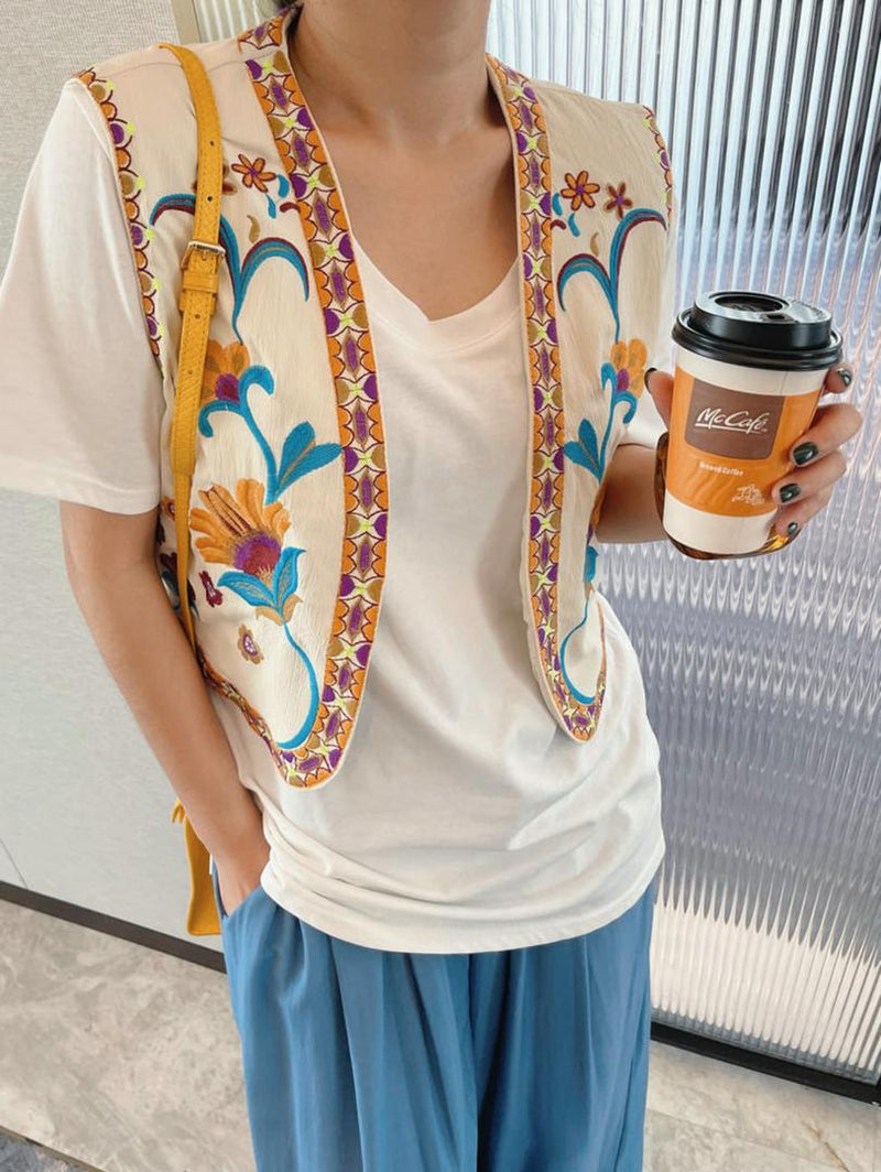 Mera Statement Vest Top