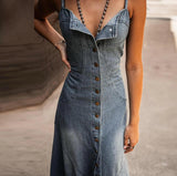 Marco Statement Denim Dress