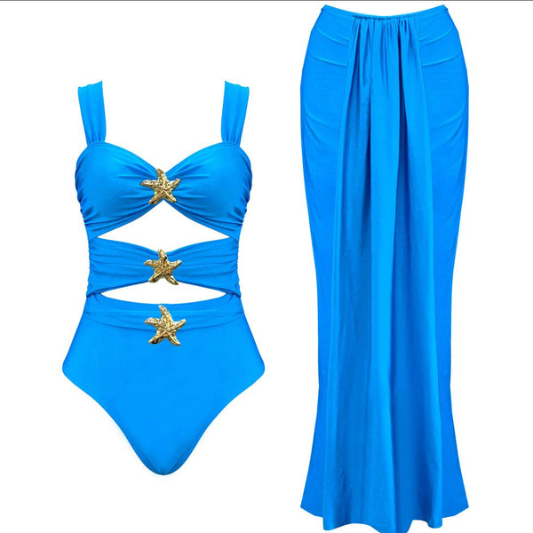 Kaylee Swimsuit With Skirt