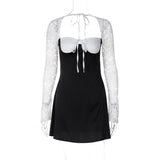 Serbia Lace Mini Dress