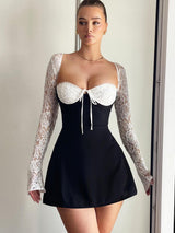 Serbia Lace Mini Dress
