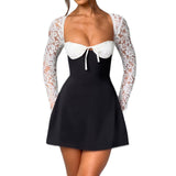 Serbia Lace Mini Dress