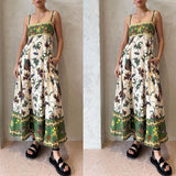 Alaric Printed Holiday Dress