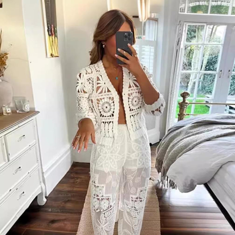 Laysha Crochet Holiday Coord - Resortwear
