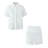 Karen Eyelet Summer Coord Set