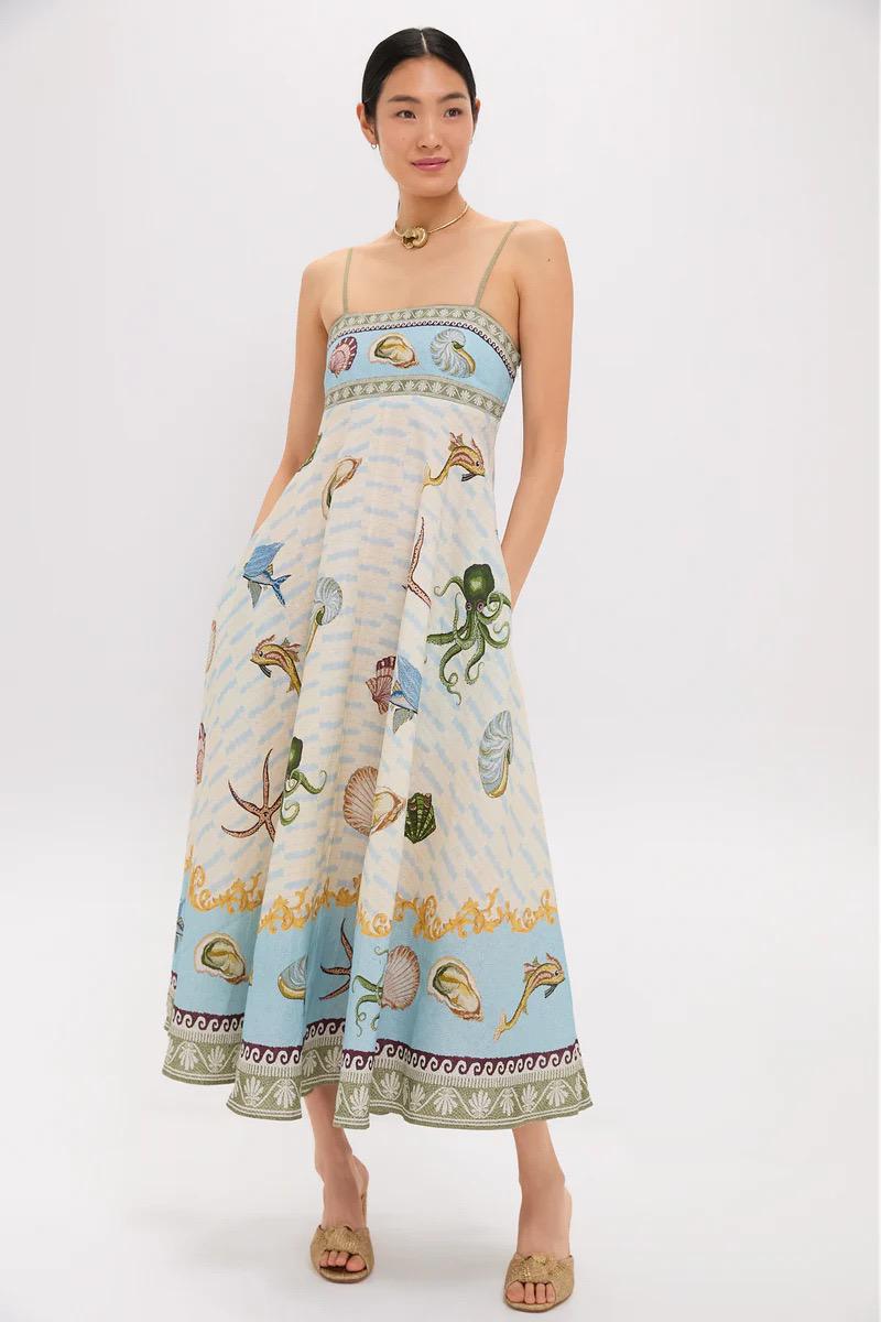 Aralia Printed Summer Dress
