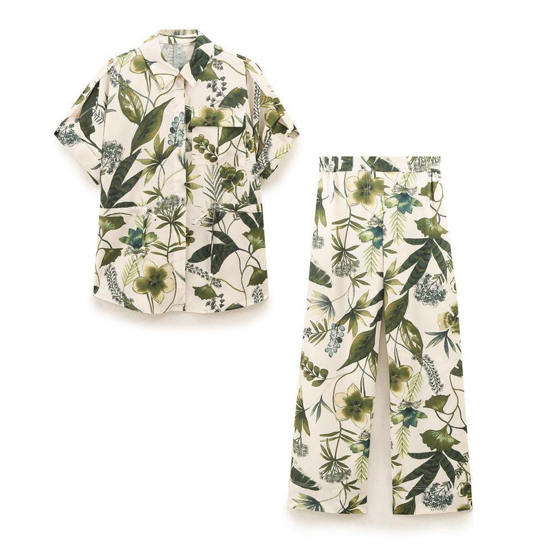 Taisiya Statement floral Coord Set