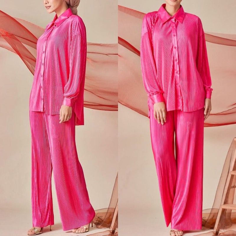 Daria Statement Coord Set In Pink