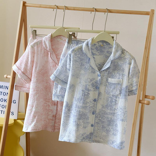 Mista Cotton Nightsuit In Pink