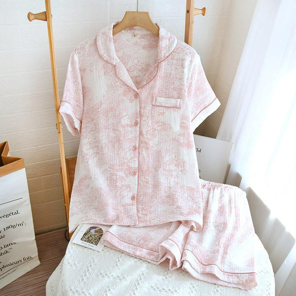 Mista Cotton Nightsuit In Pink