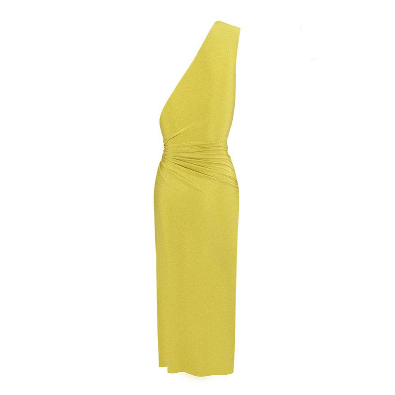 Trope Luxe Swimsuit With Coverup In Yellow