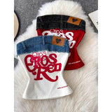 Ross Offshoulder Crop Top In White