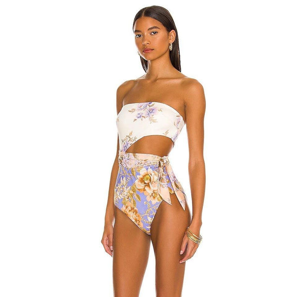 Maillot Swimsuit With Sarong