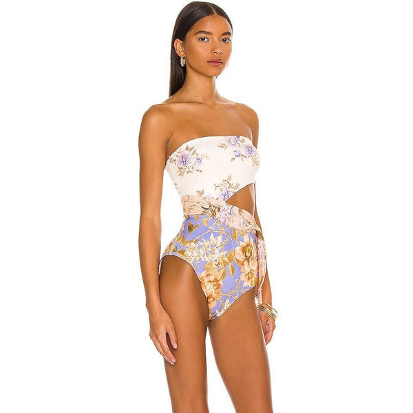 Maillot Swimsuit With Sarong
