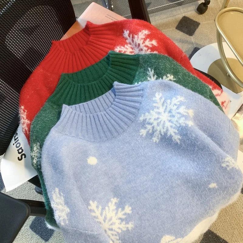Flakes Woolen Sweater - Alamode By Akanksha
