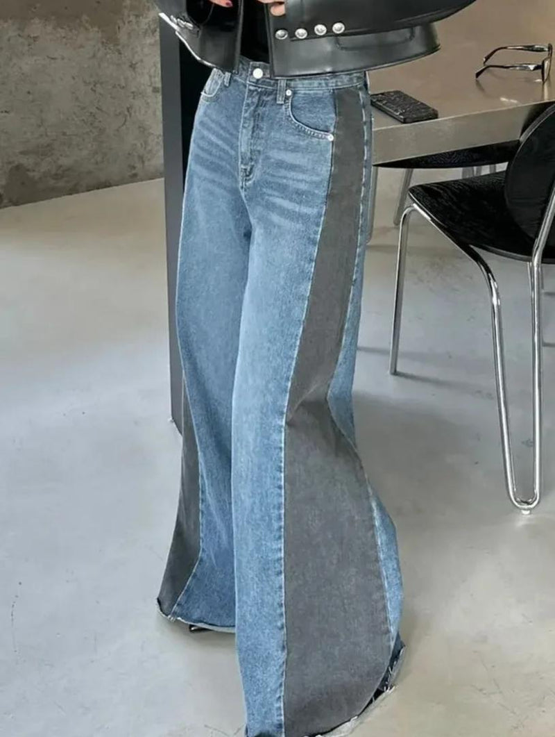 Casia Two Tone Denim Jeans