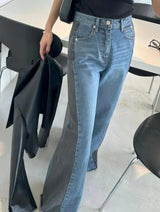 Casia Two Tone Denim Jeans
