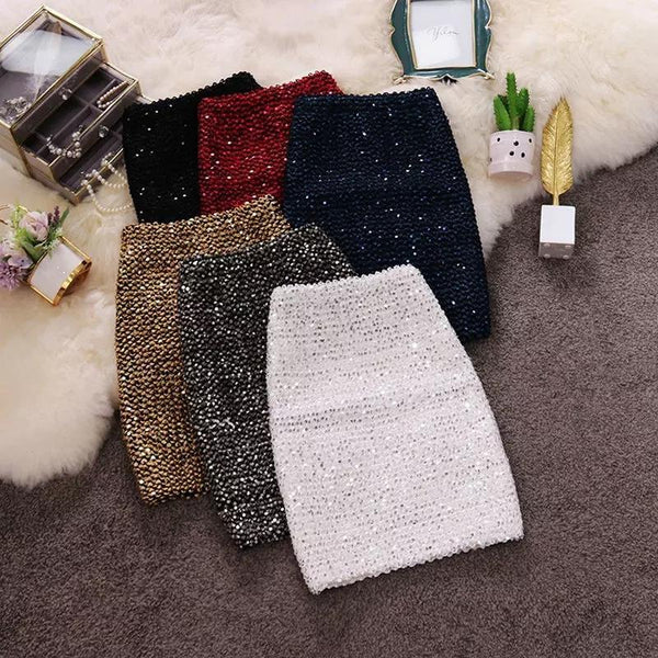 Sequined Carania Skirts - Alamode By Akanksha