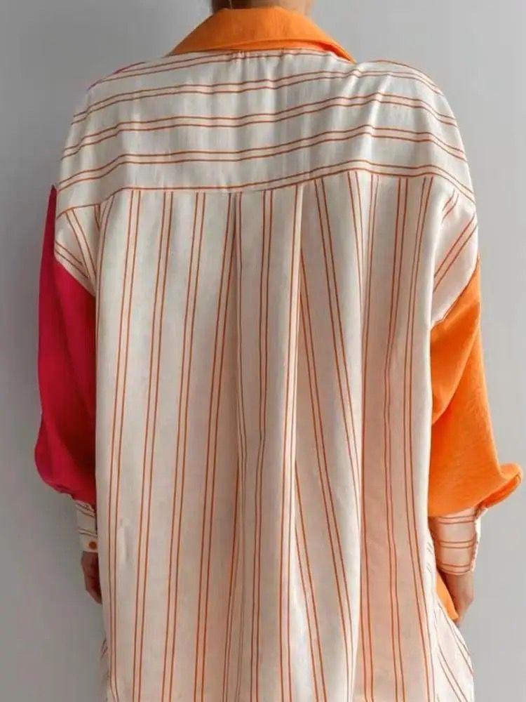 Thea Dual Tone Shirt - Alamode By Akanksha
