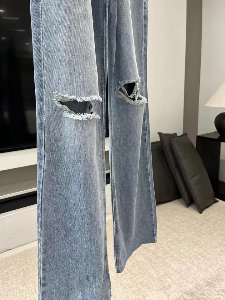 Ulyana Ribbed Denims - Alamode By Akanksha