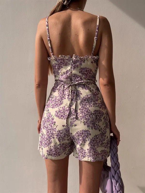 Samira Floral Romper - Alamode By Akanksha