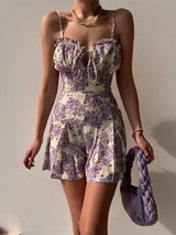 Samira Floral Romper - Alamode By Akanksha