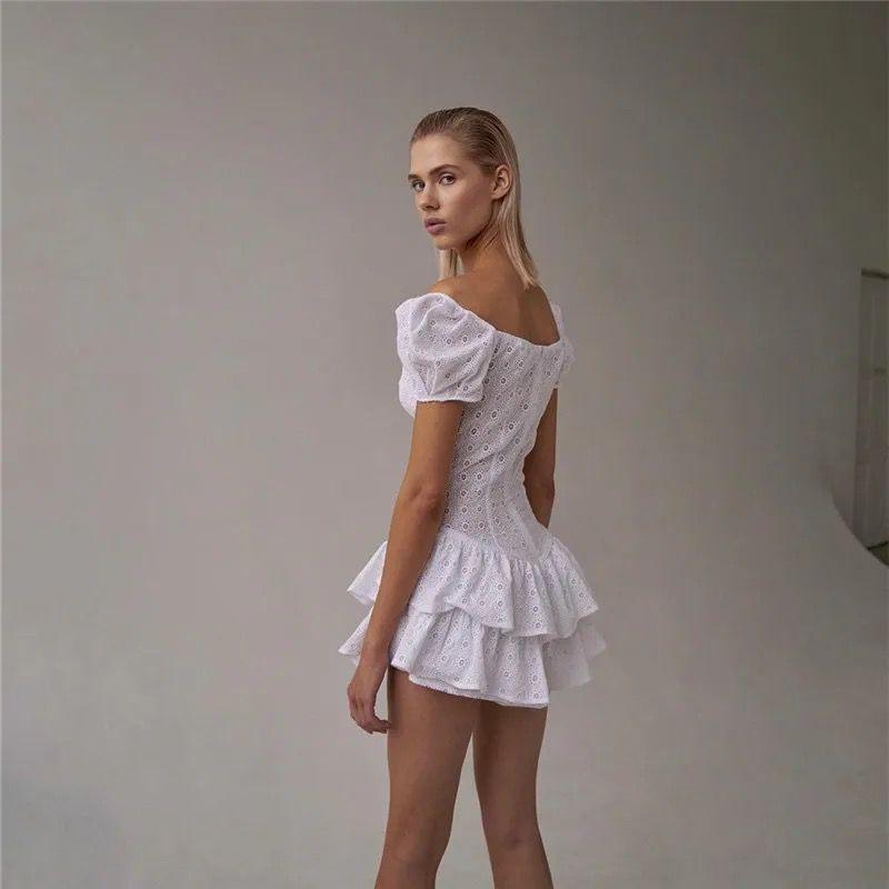 Wetzel Eyelet Dress - Alamode By Akanksha
