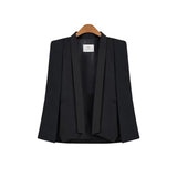 Aurora Cape Blazer in White and Black - Alamode By Akanksha