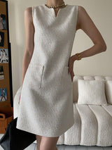 Tanni Tweed Statement Dress - Alamode By Akanksha