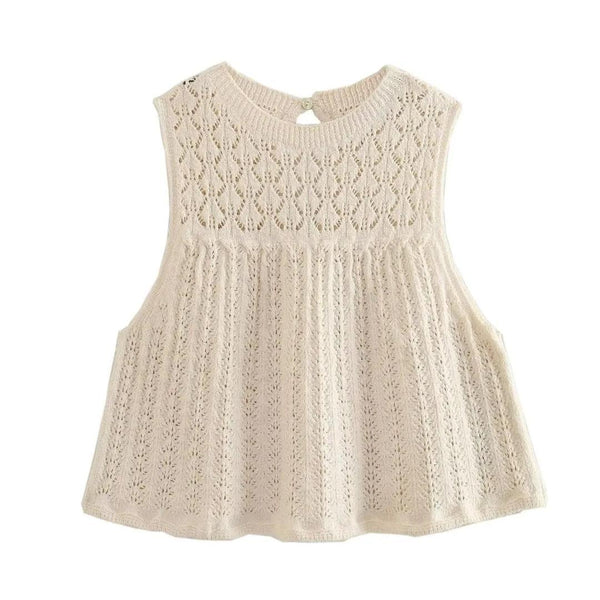 Vida Eyelet coord set - Alamode By Akanksha