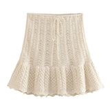 Vida Eyelet coord set - Alamode By Akanksha