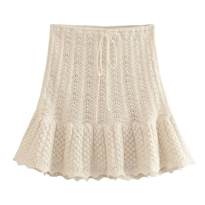 Vida Eyelet coord set - Alamode By Akanksha