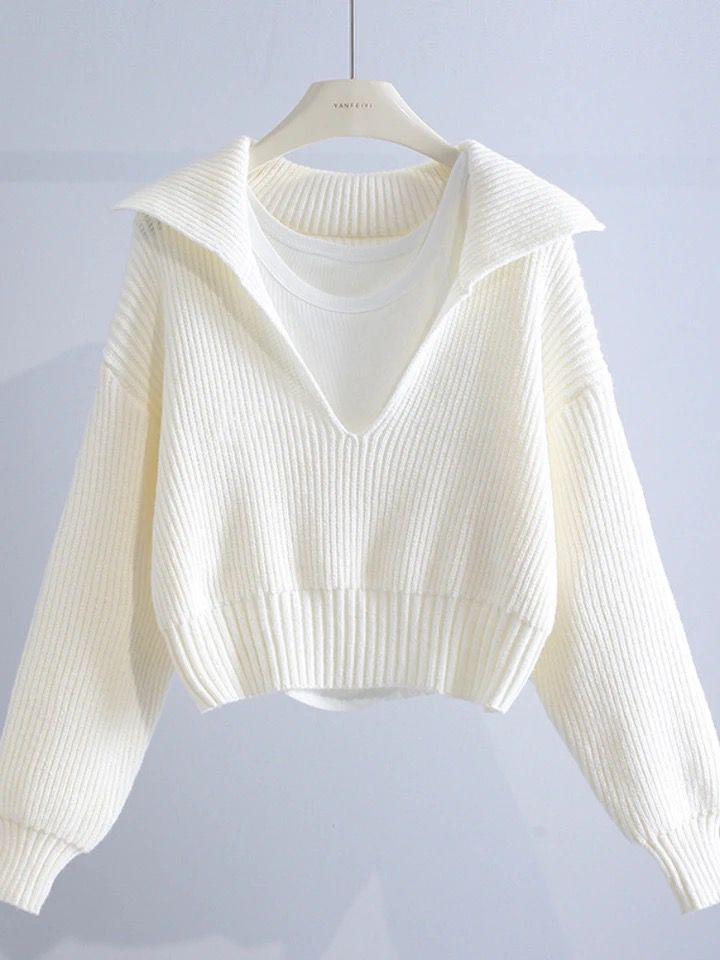 Jennifer Cropped Sweaters - Alamode By Akanksha