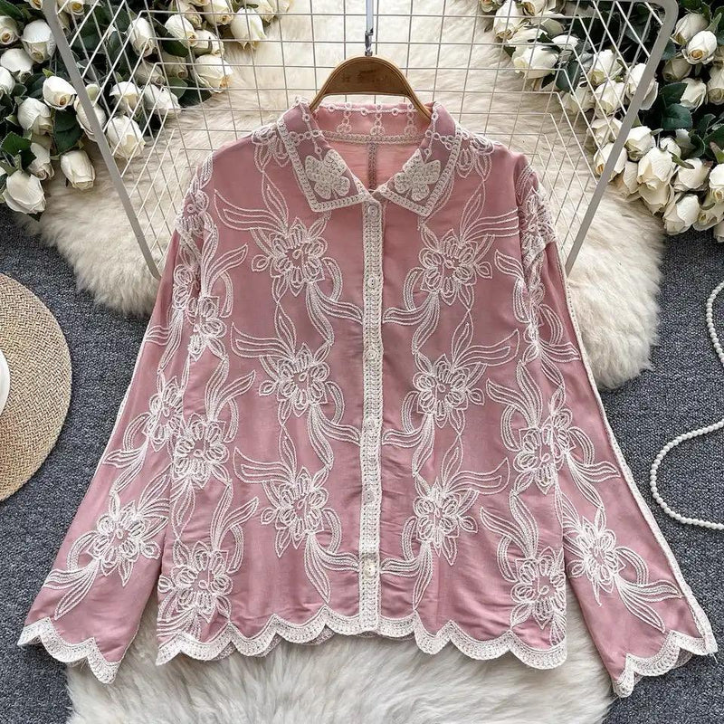 Zen Premium Embroidered Cotton Shirt
