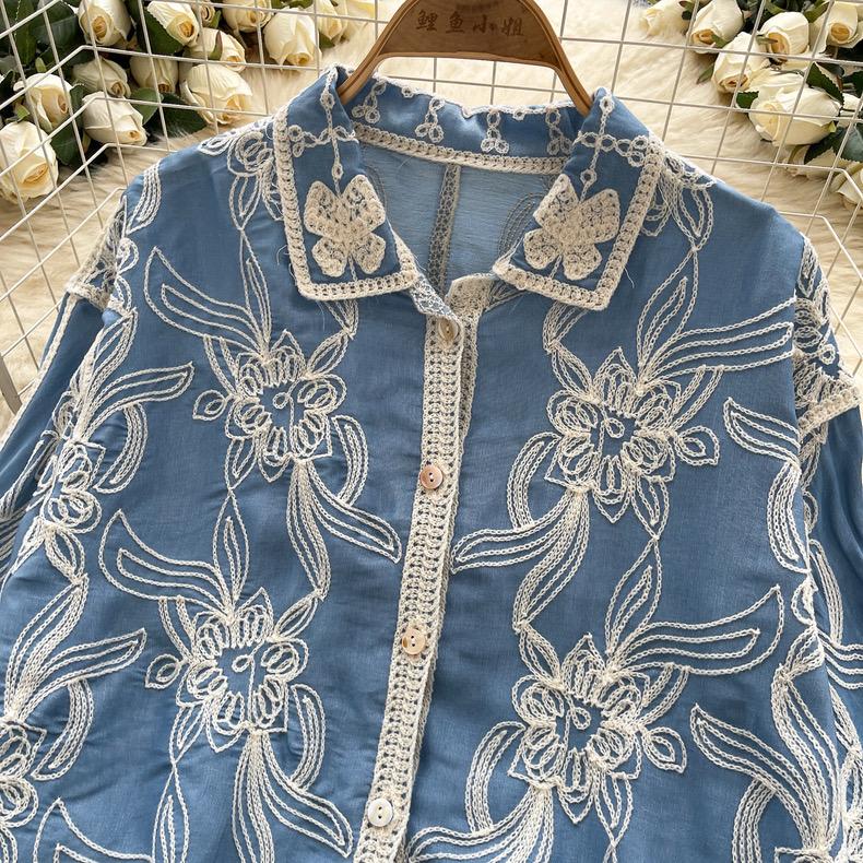 Zen Premium Embroidered Cotton Shirt