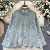 Cevia Premium Embroidered Cotton Shirt