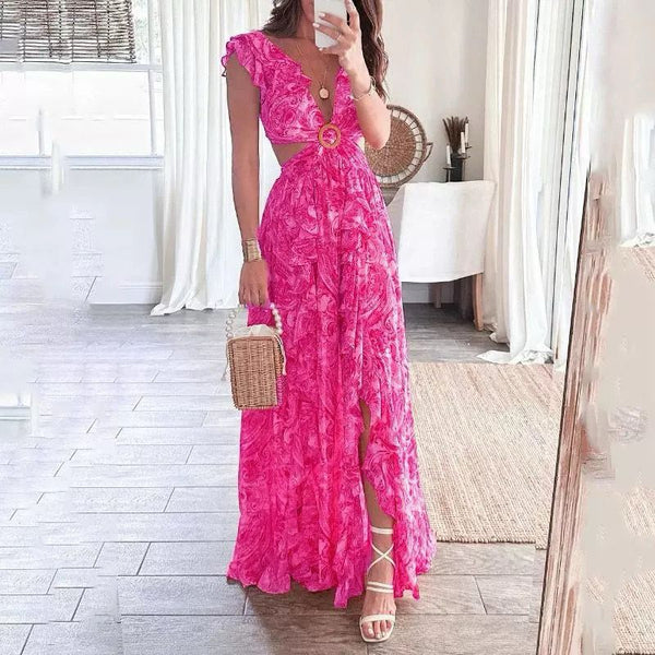 Anni Floral Summer Maxi Dress