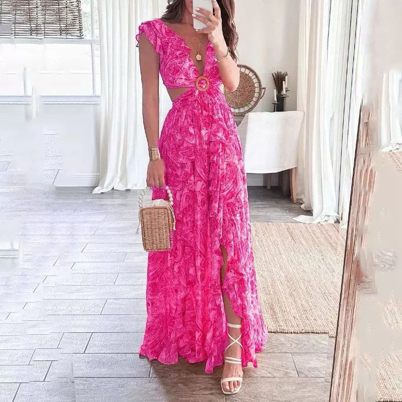 Anni Floral Summer Maxi Dress