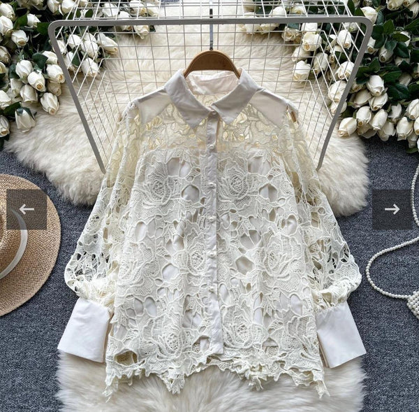 Pilbury Luxury Lace Blouse