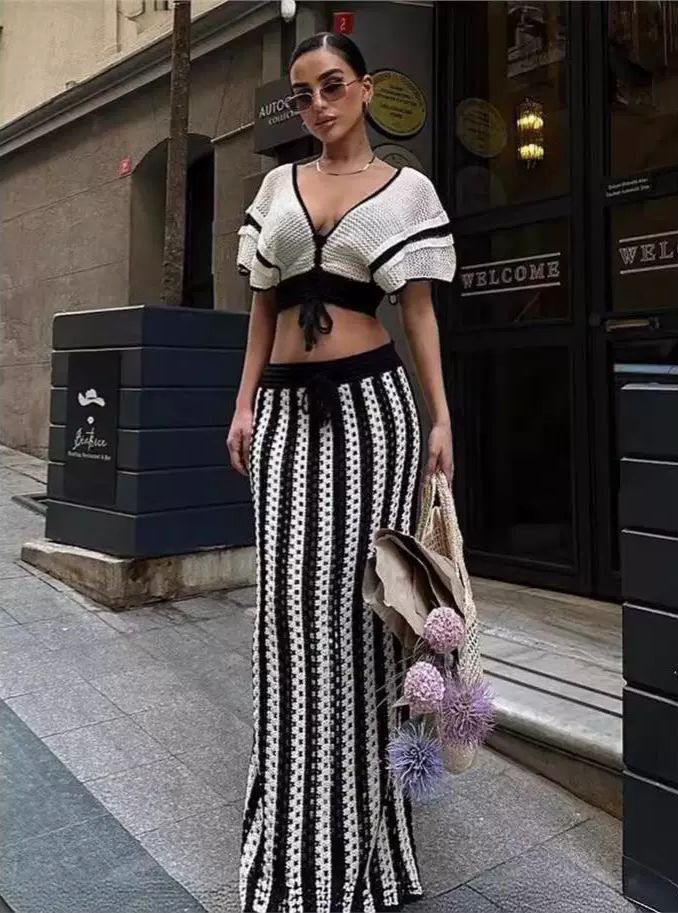 Sikoy  Crochet Holiday Coord - Resortwear