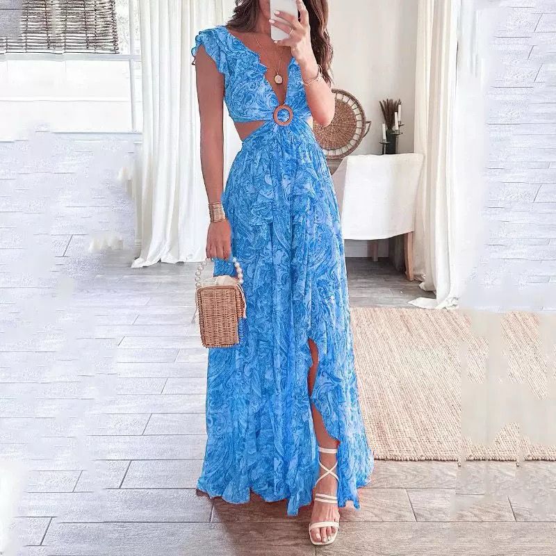 Anni Floral Summer Maxi Dress