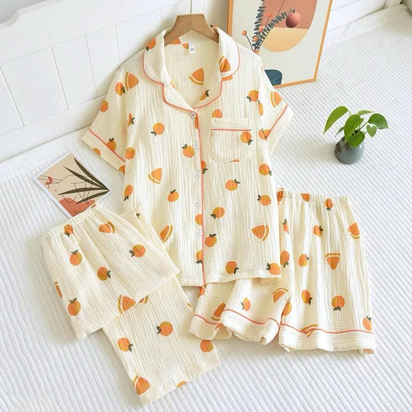 Melo Cotton Nightsuit- Set Of 3