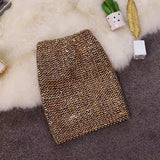 Sequined Carania Skirts - Alamode By Akanksha