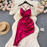 Rory Luxury Satin Dress - Alamode By Akanksha