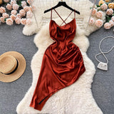 Rory Luxury Satin Dress - Alamode By Akanksha